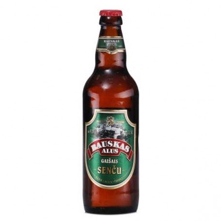 Alus Bauskas Sencu gaiš. 0.5L, 4,0%