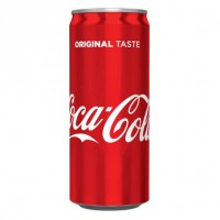 Gāzēts dzēriens Coca Cola 330ml can