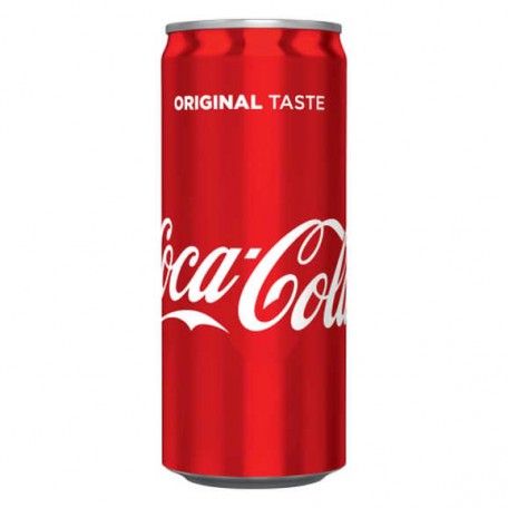 Gāzēts dzēriens Coca Cola 330ml can