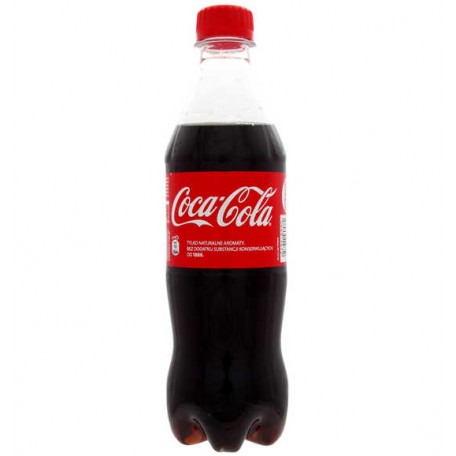 Gāzēts dzēriens Coca Cola 0,5L
