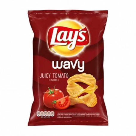 Čipsi Lay's Wavy ar tomātu garšu 130g