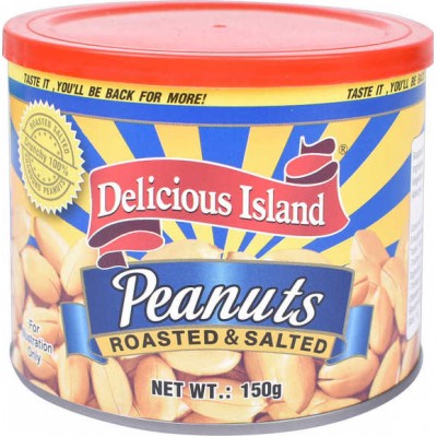 Zemesrieksti DELICIOUS ISLAND grauzd.ar sāli 150g